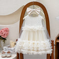 Girls' dresses  new style chic vest dress korean style sleeveless princess tutu skirt