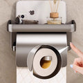 Toilet paper holder bathroom toilet paper storage box wall-mounted roll paper punch-free waterproofnew arrivalclassy bathroom