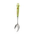 Green rabbit pointed spoon