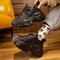 Dad shoes for women 2026new arrival women's spring & fallpopular super popular casual show feet small thick soleheight increaseright lightweight sneakers