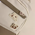 Backpack maillard color classy school bag junior high school student school bag casual travel couple student school bag