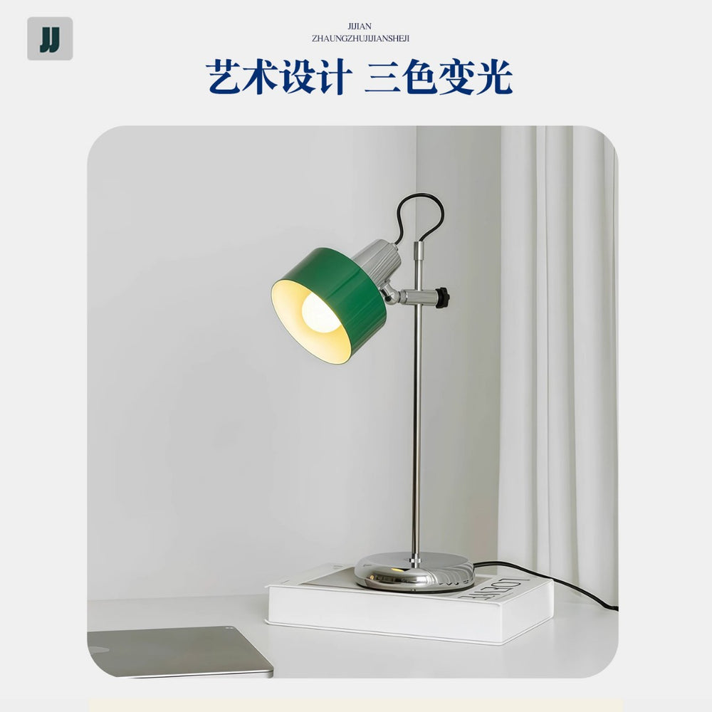 Retro bauhaus reading desk lamp italian verkennen designer modern bedroom study eye protection lamp