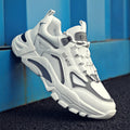 2025 new spring men's fashion sneakers: breathable mesh, athletic, casual, running, dad shoes, trendy, versatile, and instagram-worthy