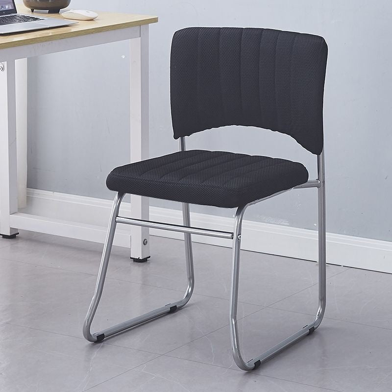 Office computer chair - ergonomic back support for comfortable, extended use - ideal for home, dorm, bedroom, office, conference room, and training