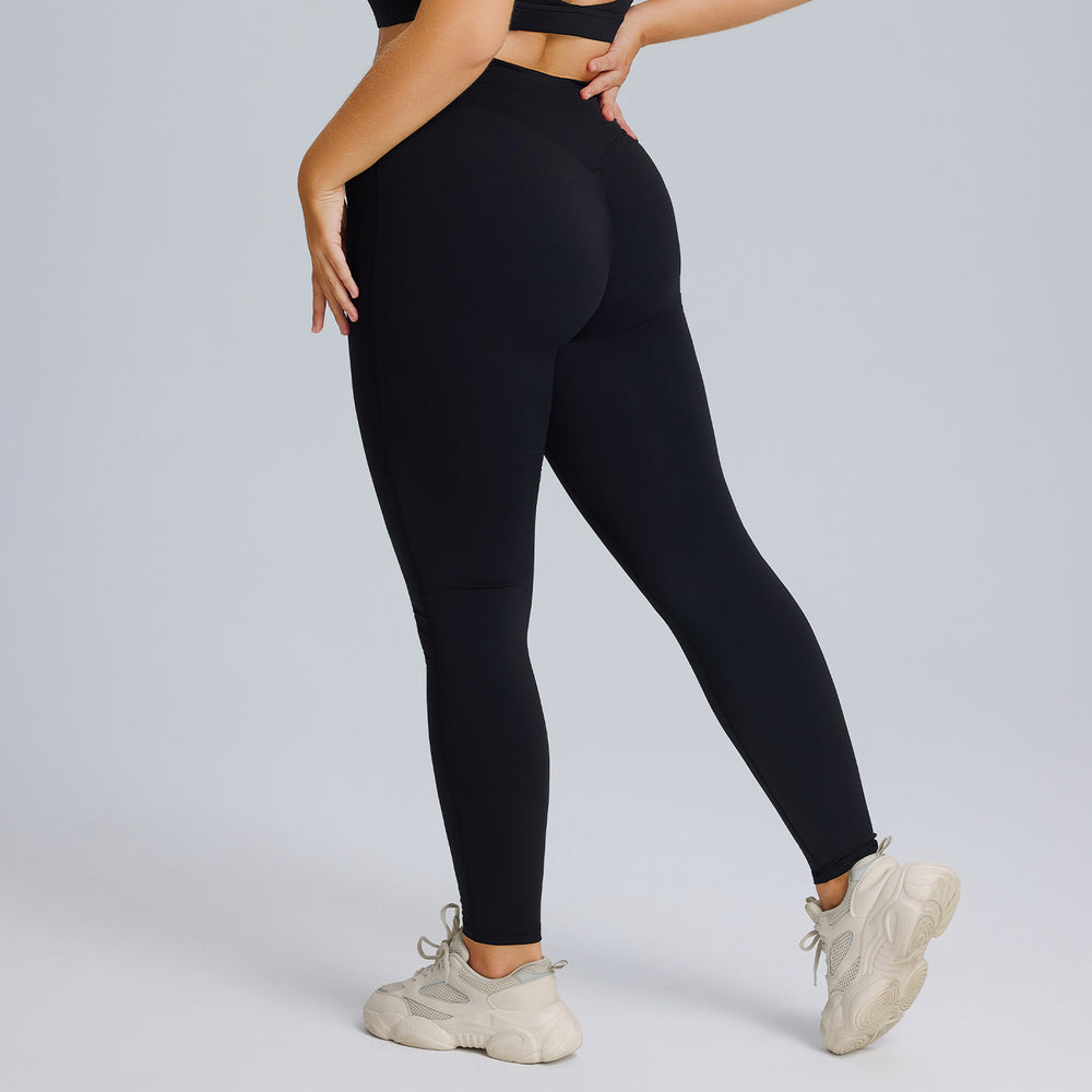 new plus size activewear set - women's cloud-soft, quick-dry, breathable workout outfit for running, training, and yoga
