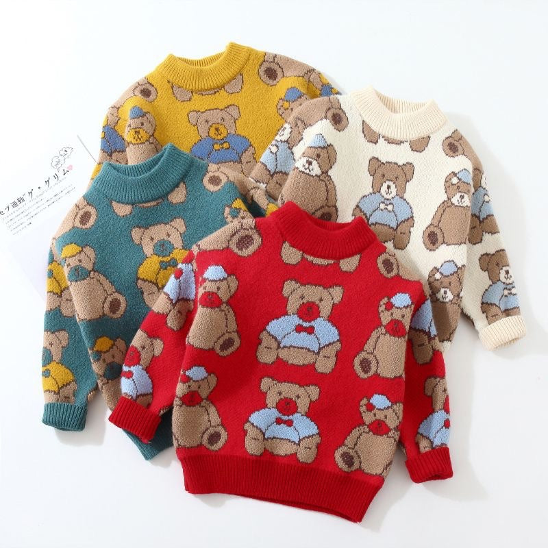 Kids' sweaters: new autumn/winter  styles for boys and girls. trendy knitwear for toddlers and young children, perfect for baby's outerwear
