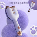 cat claw egg roll curling iron water ripple wave cute splint short electric curling iron cute compact curl