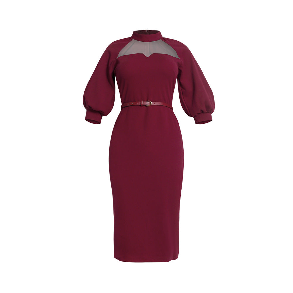 e-commerce sexy hip pencil skirt   african plus size women's clothing high waistdress