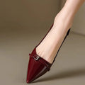 Baotou sandals elegant socialite french high heels women's stilettos with skirt one-strap small fragrant styleflatsflats