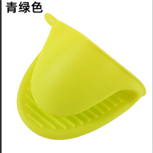 Heat-resistant oven mitts, kitchen utensil clips, silicone non-slip baking oven microwave plate grippers, 43g
