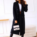 fall/winter new collection: independent e-commerce, us & european, tiktok-driven, cross-border trade women's double-breasted wool coat