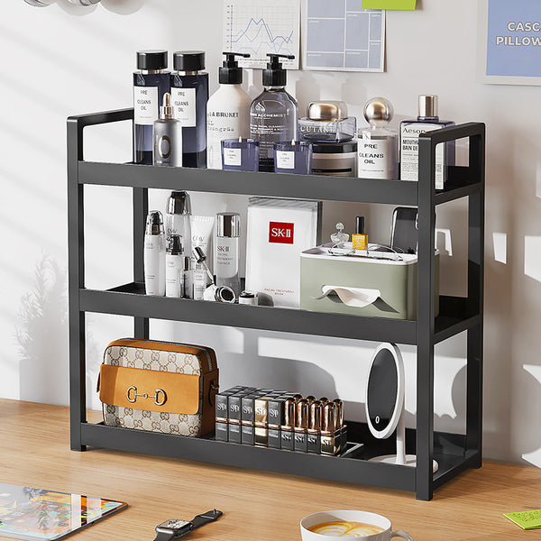Student Desk Shelf Dormitory Shelf Shelf Multi-layer Bookshelf Computer Desk Layered Cabinet Storage Three-layer Bookshelf