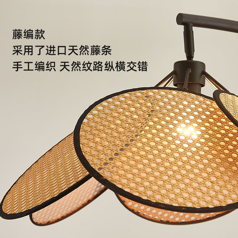 Floor lamp wabi-sabi medieval style japanese style retro designer living room sofa bedroom art house b&b fishing lamp