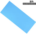 Pvc yoga mat - uv printed, shock absorbing, non-slip, white, fitness, silent, thickened, foldable, stretchable
