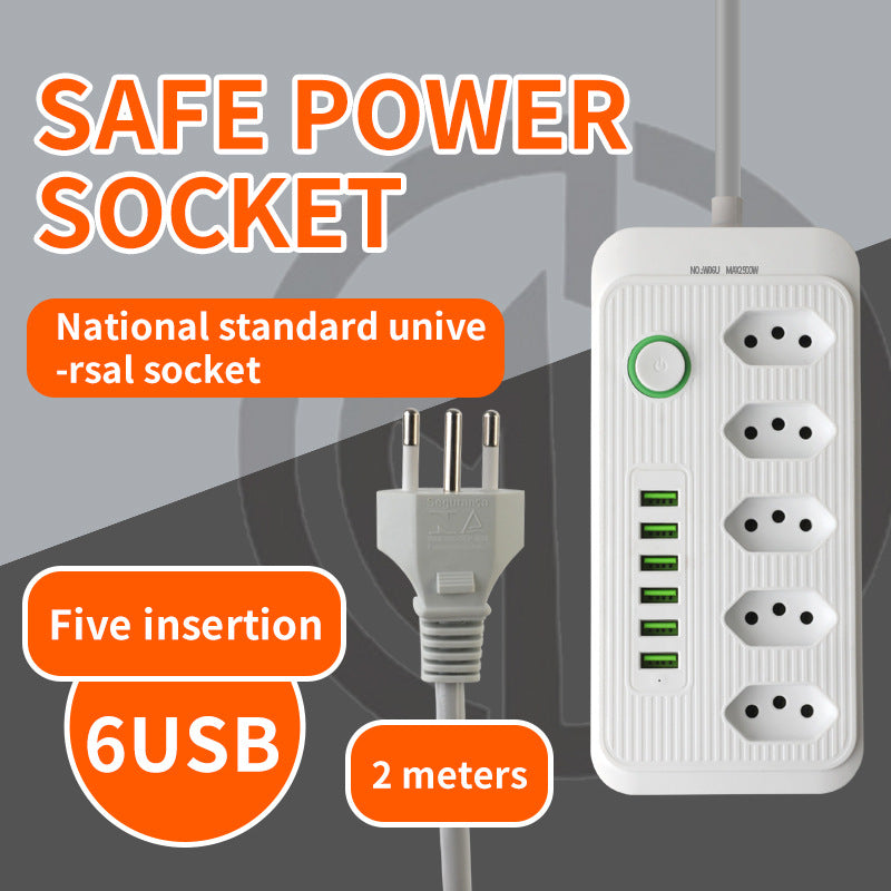 Brazilian power strip brazilian regulations south american power strip electrical export usb power strip brazilian standard power strip chilean socket plug