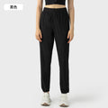 Loose jogging pants women's easiest for matchcasual pants high waistslimming look zipper fitness jogging pants dss092