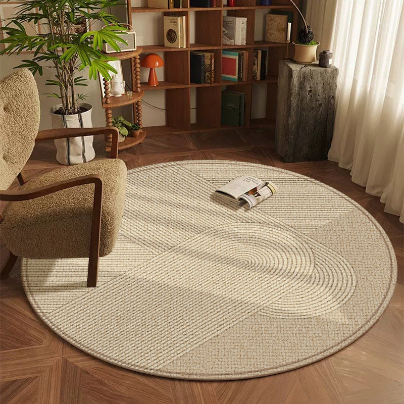 Source factory direct sales European round office carpet living room sofa coffee table blanket study rotating chair cushion rocking chair cushion