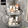 Acrylic storage rack bathroom shower room bathroom triangle basket corner toilet wall hanging storage wall hanging