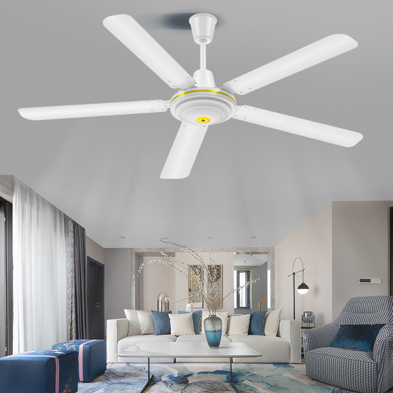 Diamond brand high-power five-leaf ceiling fan 1400 iron leaf household large wind factory industrial commercial electric fan
