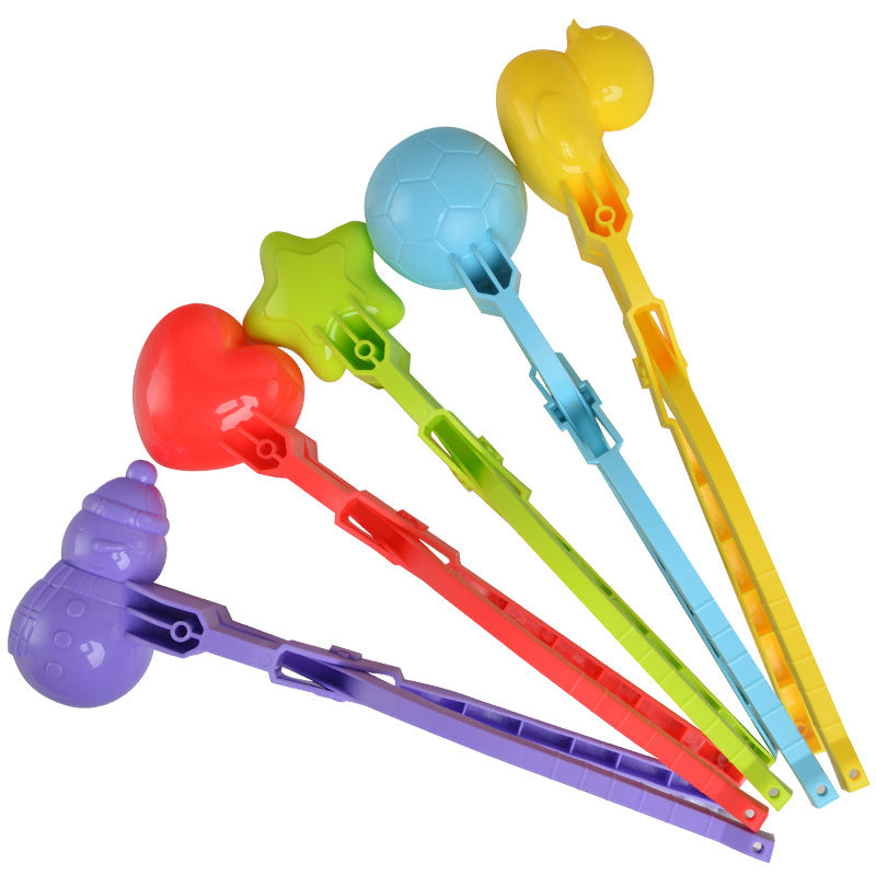 【half price clearance】snowball maker toy, snowball clip, duck-shaped snowball maker, snow play tool, snowball fight gear, snowman building supplies