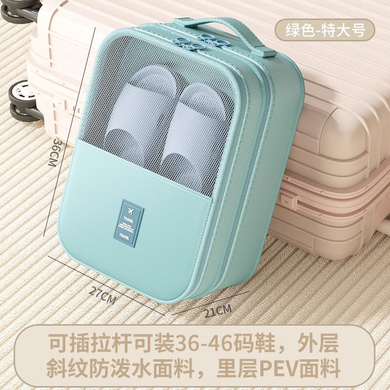 Customized travel shoes storage bag, suitcase, business trip travel portable shoe box, shoe cover, slippers, shoe bag storage bag