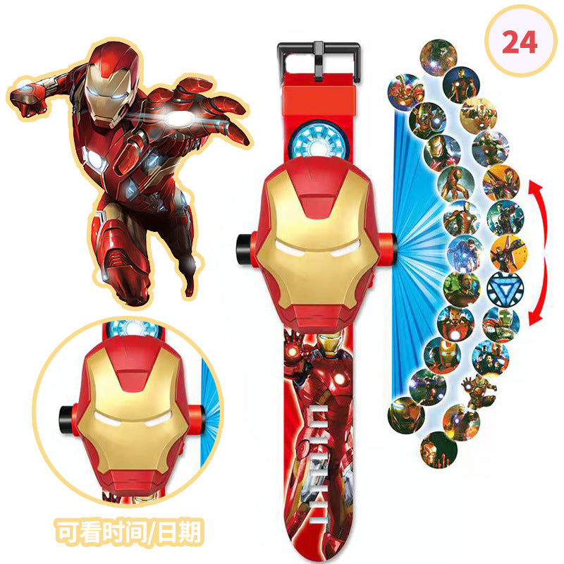 Kuromi projector watch - cartoon electronic light-up toy, creative gift, children's educational electronic watch gift