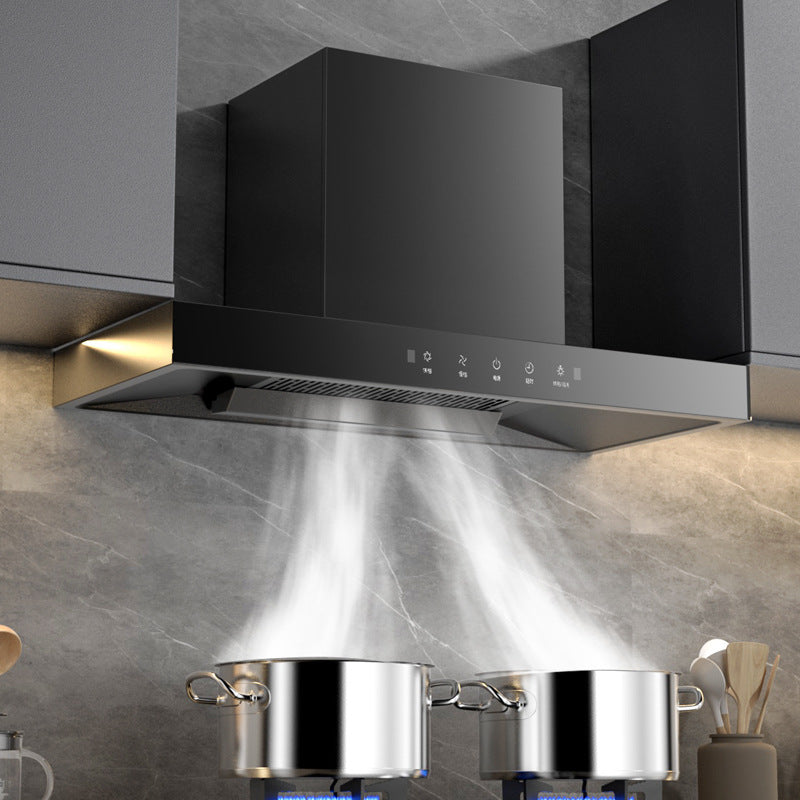 Wholesale xinfei high suction range hood for home kitchen top suction self-cleaning wall-mounted european range hood