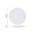 8inch stripes shallow plate