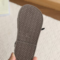 Girls' sandals:  summer new rhinestone princess sandals, kids' velcro anti-slip closed-toe anti-kick beach shoes
