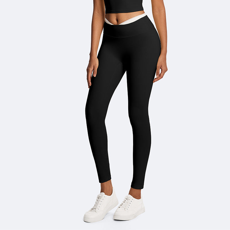 Eco-friendly color block seamless yoga set - high waist pilates, versatile workout, fitness, outdoor & casual activewear