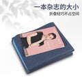 Tpe kids yoga mat - non-slip, foldable, eco-friendly fitness mat for students' nap time, shock absorption, stretching, and easy storage