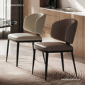 Italian normcore dining chair scandinavian chair modern casualfor home back chair accessible luxury dining table chair upholstered chair