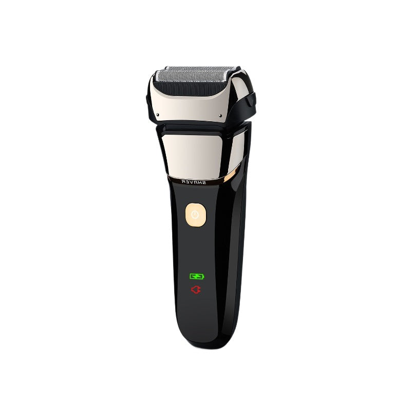 reciprocating electric shaver, fully washable beard razor, type-c fast charging men's foil shaver