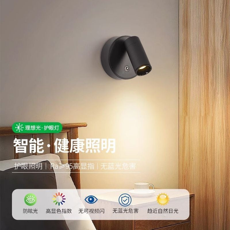 Magnetic charging trendy warm light photo booth - tri-color dimmable ambient light for living room & bedroom - no installation required