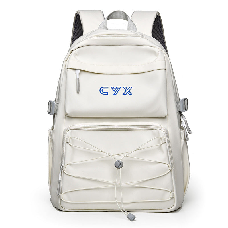 School bag female fresh and sweet campus male and female couples backpack new high school college student large capacity casual backpack