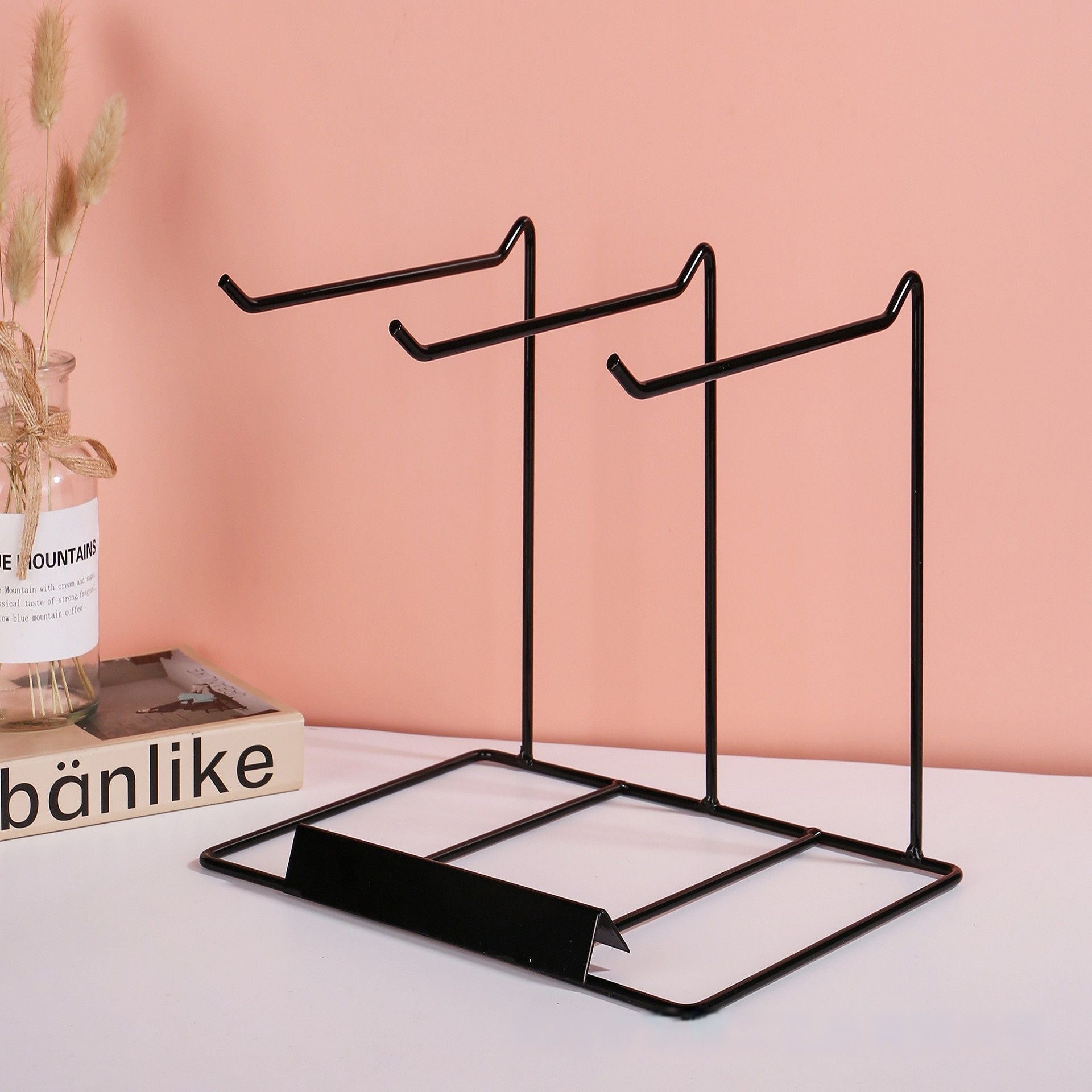 Source Factory Iron Hanger Small Jewelry Stationery Toothbrush Mobile Phone Case Bracelet Keychain Display Stand