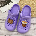 New arrival crocs cute girl fashion student outwear toe shoes summer beach sandals and slippers couple shoes for men
