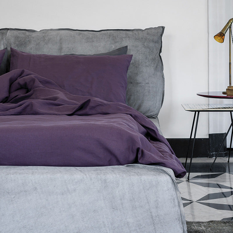Italian normcore paris bed designer down soft bag nubuck leather master bedroom accessible luxury double leather bed