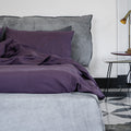 Italian normcore paris bed designer down soft bag nubuck leather master bedroom accessible luxury double leather bed