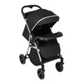 Baby stroller - reclining, multi-functional, one-click fold, lightweight, high-view, heavy-duty shock absorption