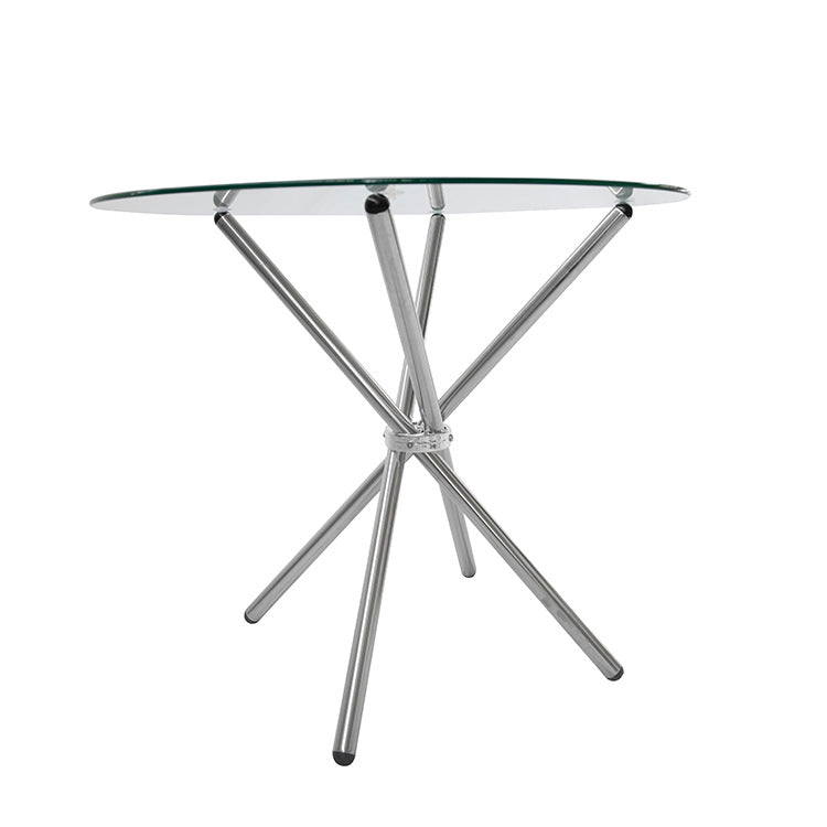 Tempered glass dining table - modern luxury restaurant table, meeting table, home dining table