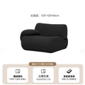 Compression sofa module sofa light luxury normcore style bamboo sofa small apartment straight row sofa bed