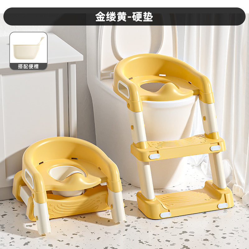 Kids toilet seat step ladder type male child female baby toilet auxiliary pad holder step stool squat toilet