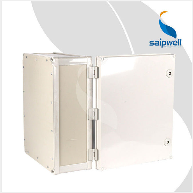 Plastic PVC with lock distribution box Park outdoor sealed waterproof distribution box IP65 plastic control box waterproof box