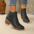 autumn new arrival: women's plus-size high heel leather boots for cross-border e-commerce. wholesale price: $0.67. dropshipping available on  and . sizes 36-43