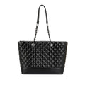 Large capacity retro diamond quilted chain women's bag autumn/winter solid color commuter tote cross-border new small chanel-style shoulder bag