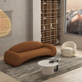Scandinaviancasualaccessible luxuryspecial-shaped small apartment designer creative hotel reception cashmere fabric sofa normcore