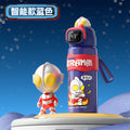 Ultraman kids' insulated water bottle - perfect for school, food-grade 316 stainless steel, elementary school students, baby straw cup