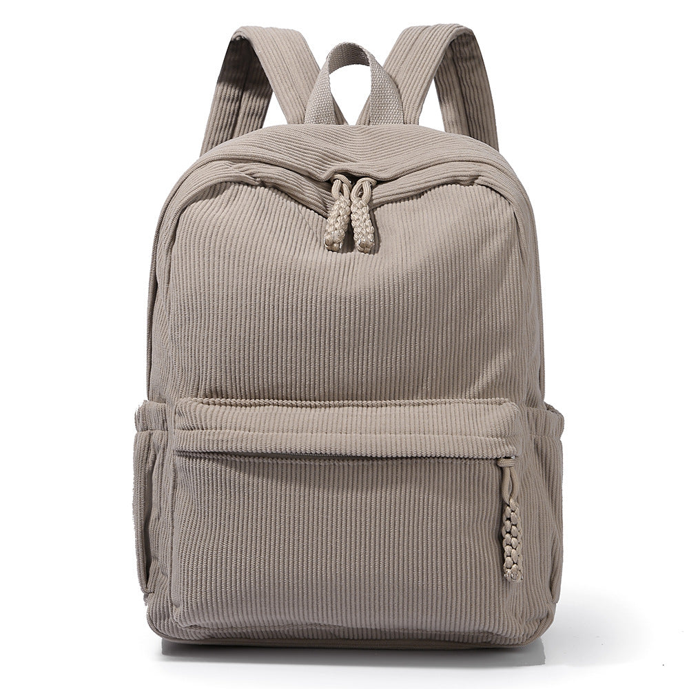 New Trend Large Capacity Junior High School Student School Bag Fashion Leisure Travel Backpack Korean version Mori backpack