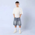 Kids' boys' summer lightweight pants - stylish new denim shorts for mid-to-large children - summer collection